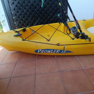 Kayak Ocean Prowler 13 y ecosonda Lowrance Elite 3