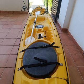 Kayak Ocean Prowler 13 y ecosonda Lowrance Elite 3