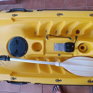 Kayak Ocean Prowler 13 y ecosonda Lowrance Elite 3