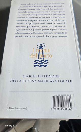 I menù del porto. 120 ristoranti del buon pesce...