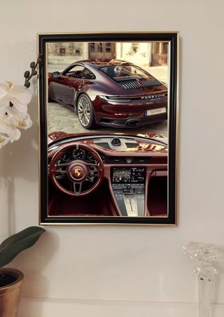 Quadro poster Porsche 911