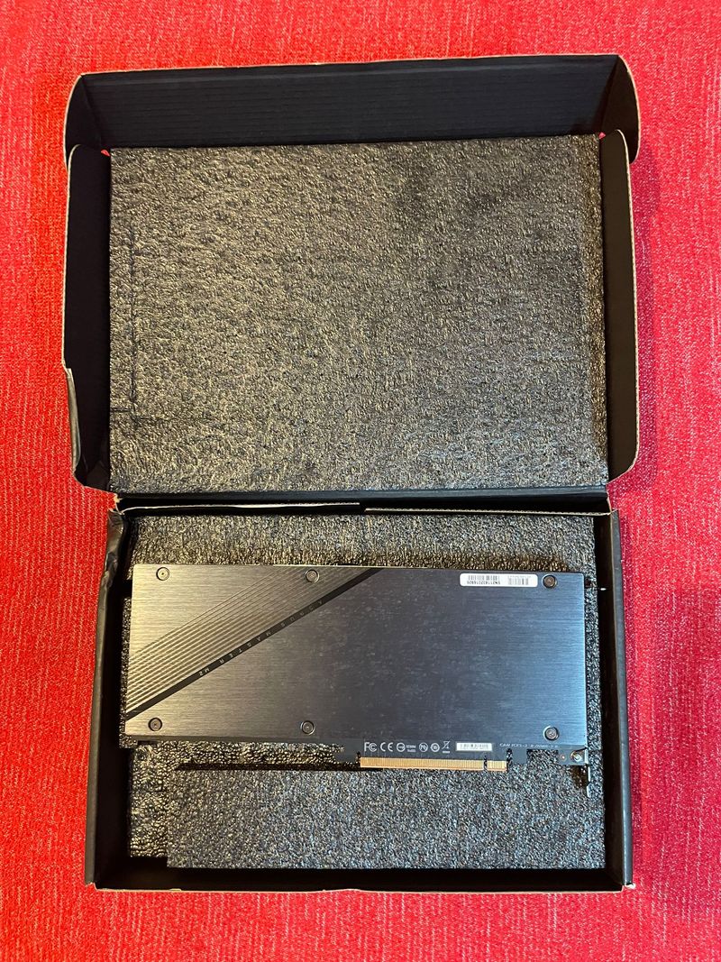Gigabyte Aorus AIC Gen4 Adaptador afbeelding 2