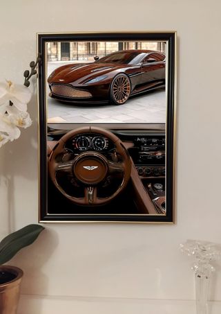 Quadro poster Aston Martin Brown