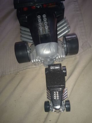 Lego Hot Rod + Coche Hot Wheels