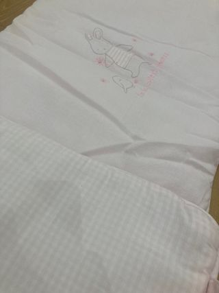 Chichonera bebé conejito rosa