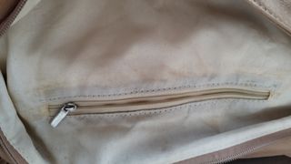 Bolso bandolera beige