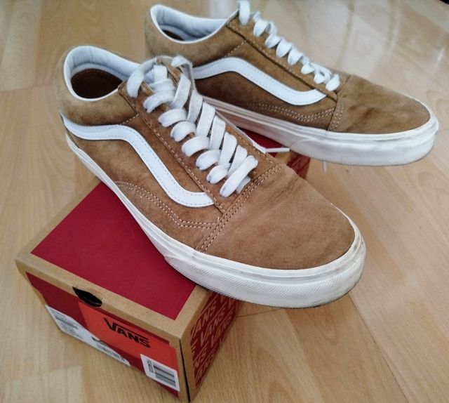 Vans Old Skool Marrón Gamuza