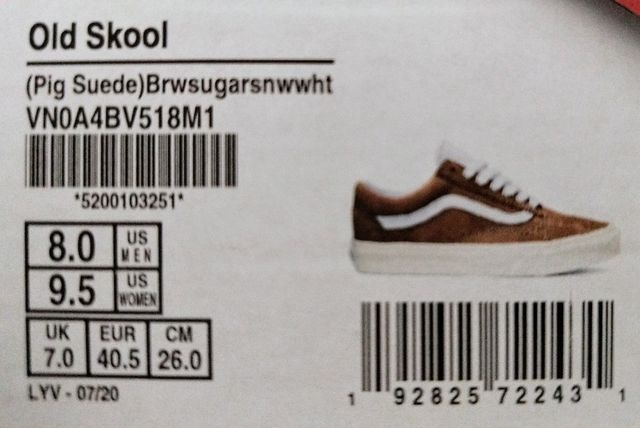 Vans Old Skool Marrón Gamuza