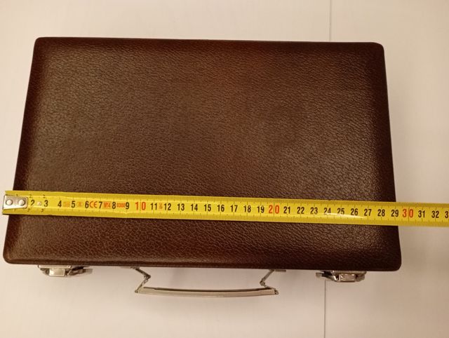 Neceser viaje vintage marrón