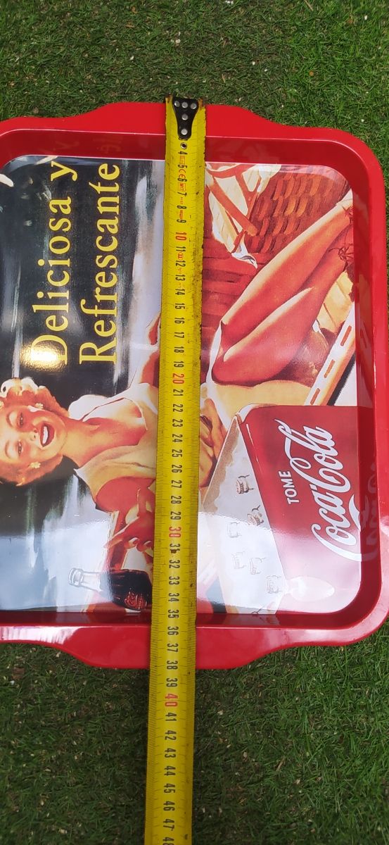Bandeja metálica...Coca Cola...10€