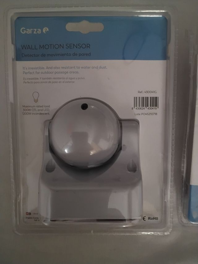 2 Sensores Movimiento Garza - NUEVOS