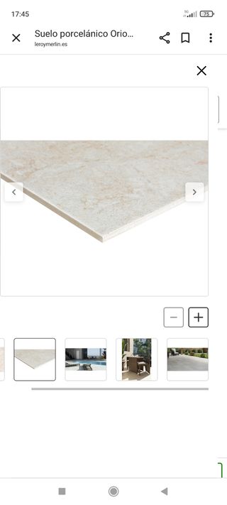 Suelo porcelánico Orión C3 Leroy Merlín 