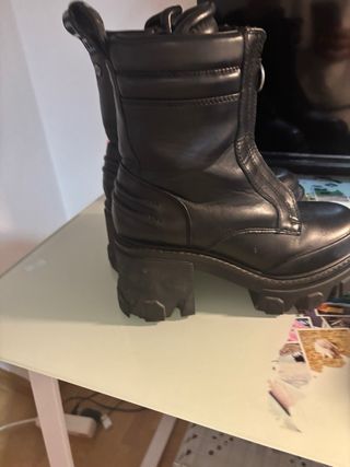 Botas Buffalo Riot Mid negras