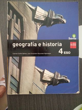 Libro Geografía e Historia. 4 ESO. Savia
