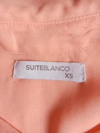Blusa naranja mujer