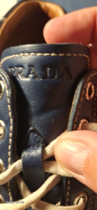 Zapatillas Prada - Azul - Buen estado