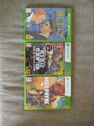 9 Juegos Xbox 360 Rockstar y otros