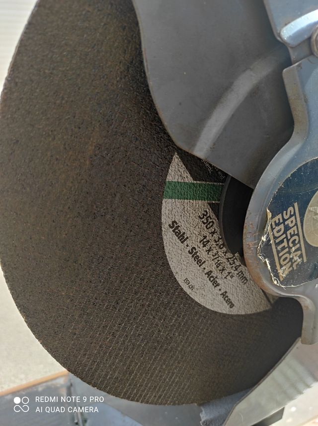 Máquina cortar hierro