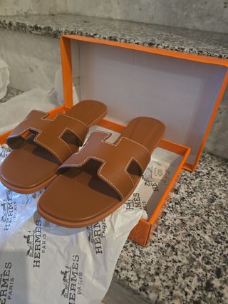 Caja Hermès Paris Naranja