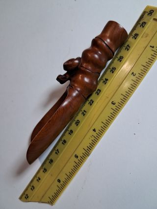 Paletta in legno - Scavafarmaci