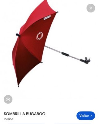 Sombrilla Bugaboo roja