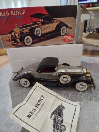  Coleccion 2 Radios Transitores  Rolls Royce  1970