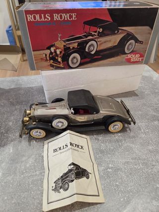  Coleccion 2 Radios Transitores  Rolls Royce  1970
