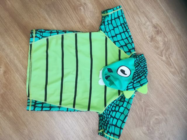Traje baño niño dinosaurio-UV
