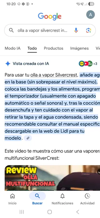Olla Vapor SilverCrest 75min Última OFERTA