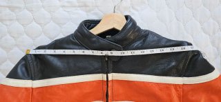 Chaqueta Cuero Moto estilo Racer para Chica S