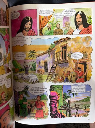 LA BIBLIA UNA HISTORIA QUE NO CESA  COMIC
