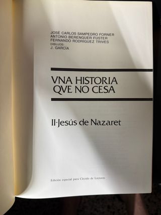 LA BIBLIA UNA HISTORIA QUE NO CESA  COMIC