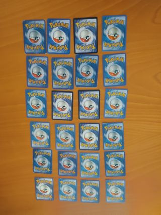 Cartas Pokémon variadas NO ORIGINALES