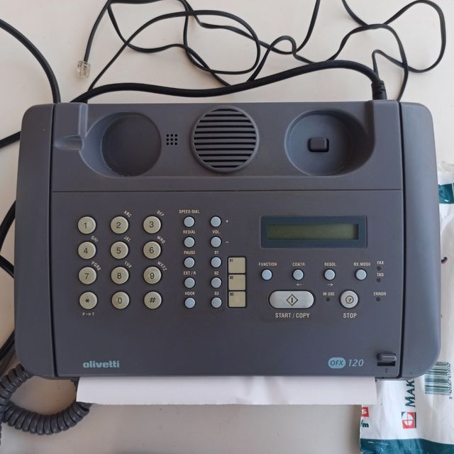 Telefax Olivetti OFX-120, gris