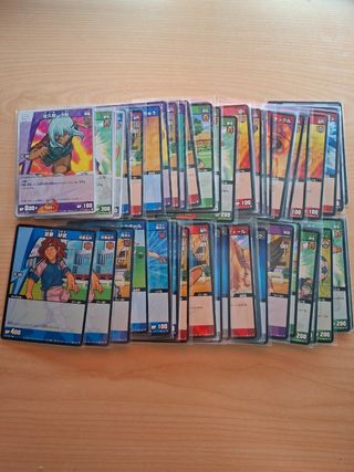 62 Cartas Inazuma Eleven Fútbol Frontier 1-1