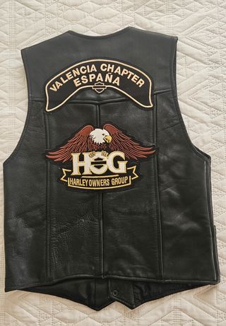 Chaleco Cuero moto personalizado para Chica XS