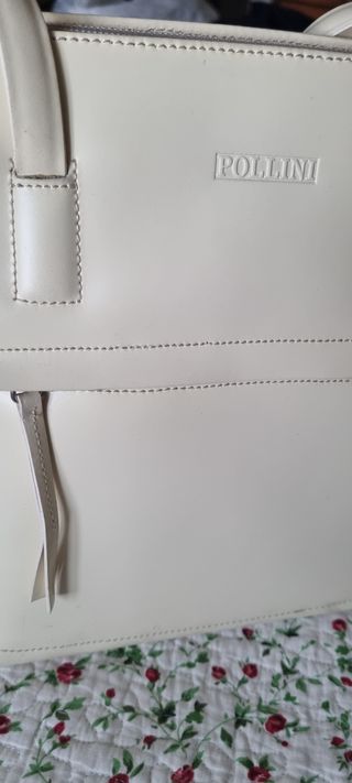 Borsa Pollini beige,  in pelle