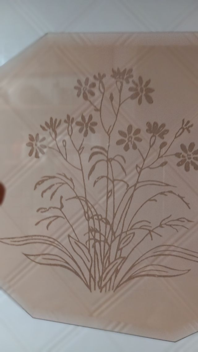 Cristales biselados decorativos