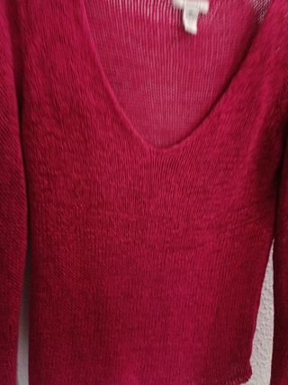 Jersey rojo de lana
