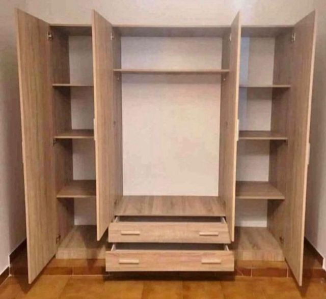 Armarios de 4 Puertas 200cm x 200 3 COLORES