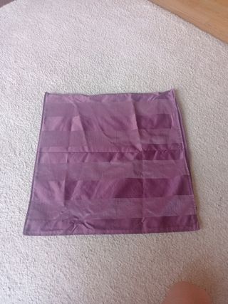2 Fundas cojín Ikea - Moradas 50x50