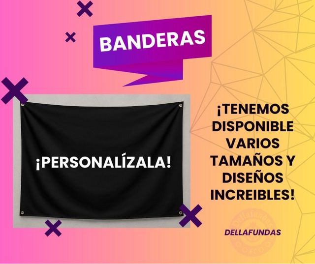 Bandera personalizada - ¡Crea tu diseño!