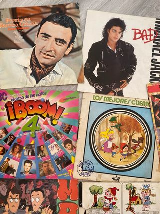 Vinilos varios - Michael Jackson, Beatles...