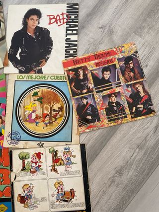 Vinilos varios - Michael Jackson, Beatles...