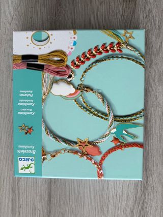 Kit braccialetti Djeco - oro, rosso