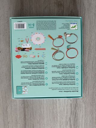 Kit braccialetti Djeco - oro, rosso