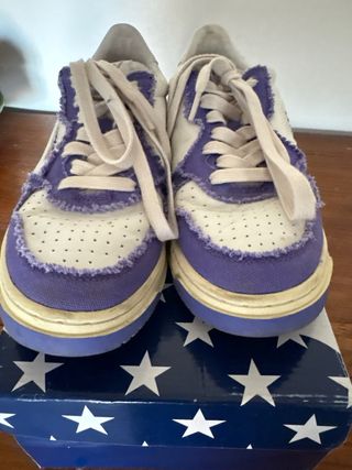 Autry Sneakers Donna 38 - Bianche e Viola