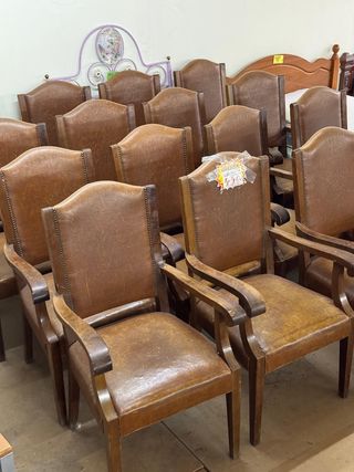 Sillones piel antiguos