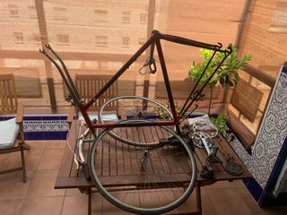 Bicicleta carretera antigua - piezas