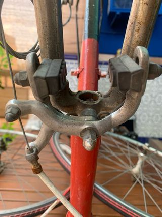 Bicicleta carretera antigua - piezas